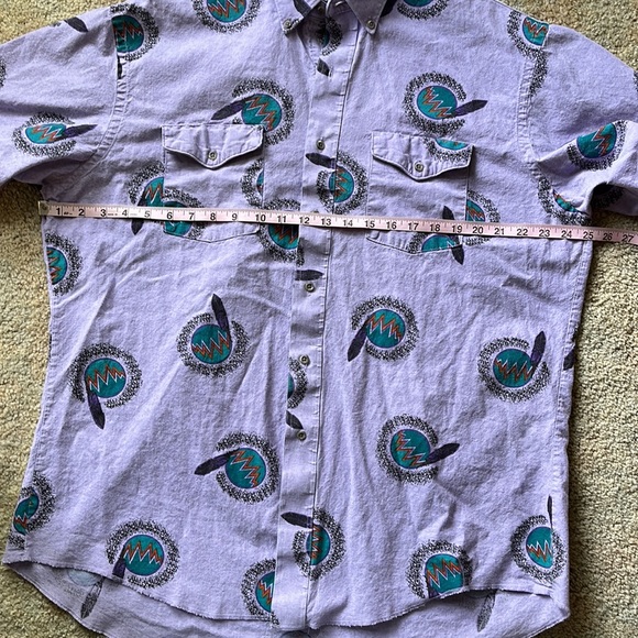 Wrangler cowboy cut regular fit button down shirt - Picture 10 of 12